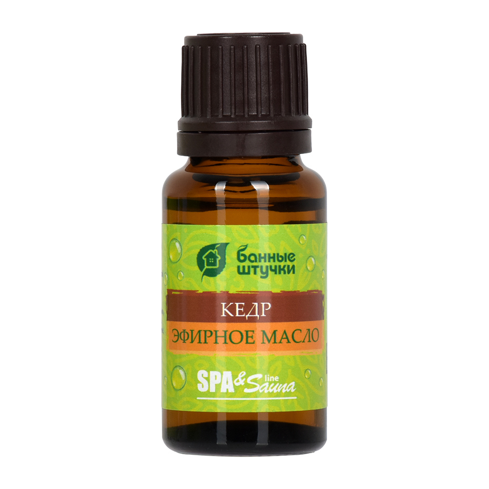 original-29545.jpg Эфирное масло для бани и сауны Банные штучки 15 мл кедр (30006) — изображение 1