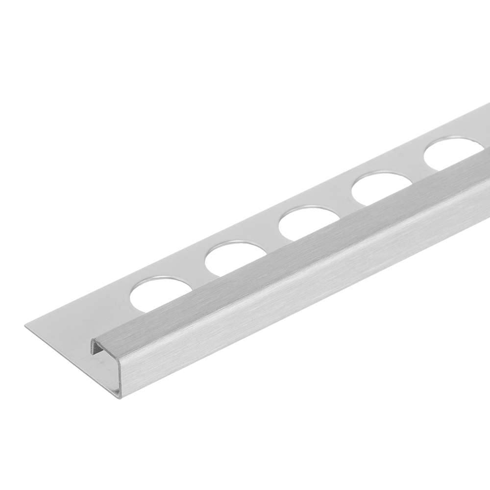 original-29657.jpg Профиль для плитки до 10 мм окантовочный нержавеющая сталь матовый 2700х30х10,8 мм — изображение 1