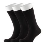 Носки мужские Hesler гребенная пряжа 44-46 черные (3 пары)