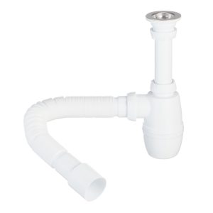 Сифон для раковины Wirquin Pro 1 1/4х40 мм с выпуском d63 мм с соединением 40/50 мм (30718050)