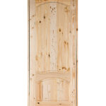 Блок дверной ДФГ 21-7 600х2000 мм массив без покрытия глухой