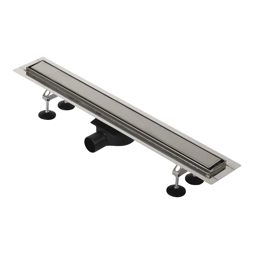 original-29857.jpg Лоток душевой Tece с сухим затвором 800х135 мм d50 мм решетка из нержавеющей стали (15103089) — изображение 1