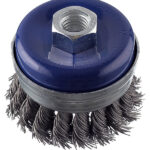 Корщетка для УШМ Практика витая жесткая кольцом чашеобразная d65 мм M14
