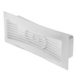 Решетка вентиляционная накладная пластиковая для плоских воздуховодов 60х204 мм