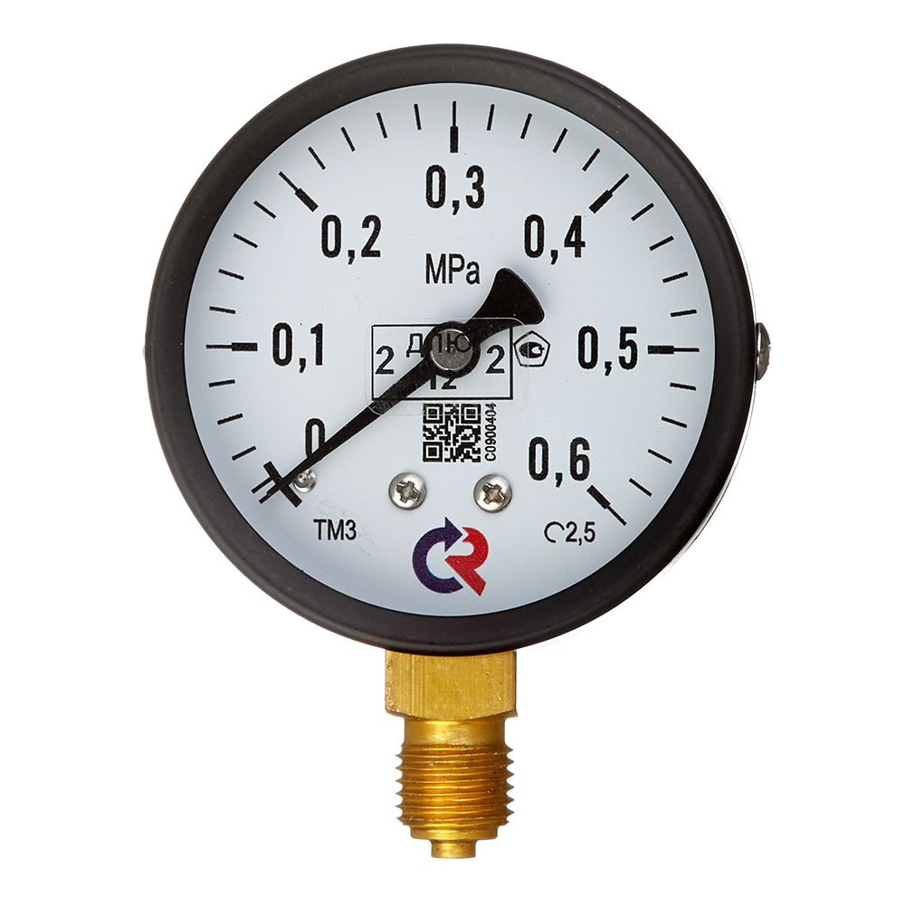 original-30004.jpg Манометр Росма ТМ-310Р.00 G1/4.2,5 радиальный 1/4 НР(ш) 6 бар d63 мм (6771) — изображение 1