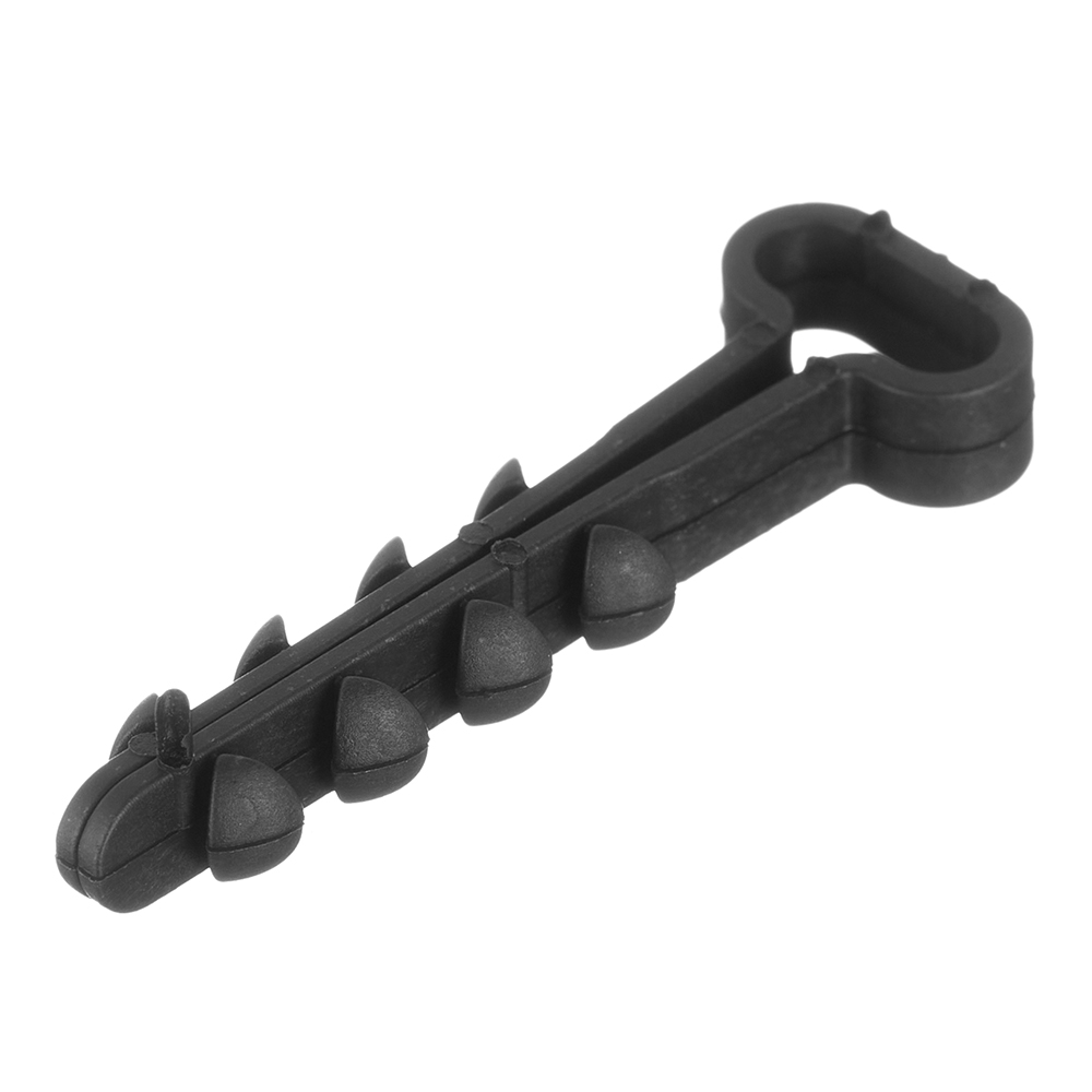 original-30110.jpg Дюбель-хомут для плоского кабеля Proconnect 5-10 мм черный (100 шт.) (07-4621) — изображение 1