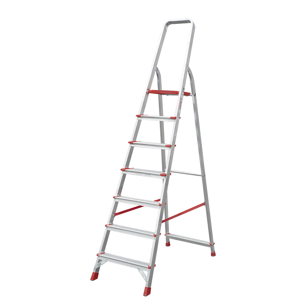 original-30244.jpg Стремянка алюминиевая 7 ступеней 80-130 мм 1,51 м Новая высота — изображение 1