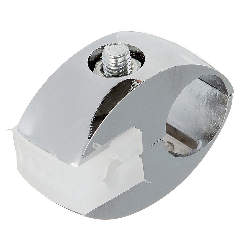 original-30319.jpg Держатель для панели и стекла односторонний к системе Joker d25 мм хром — изображение 1