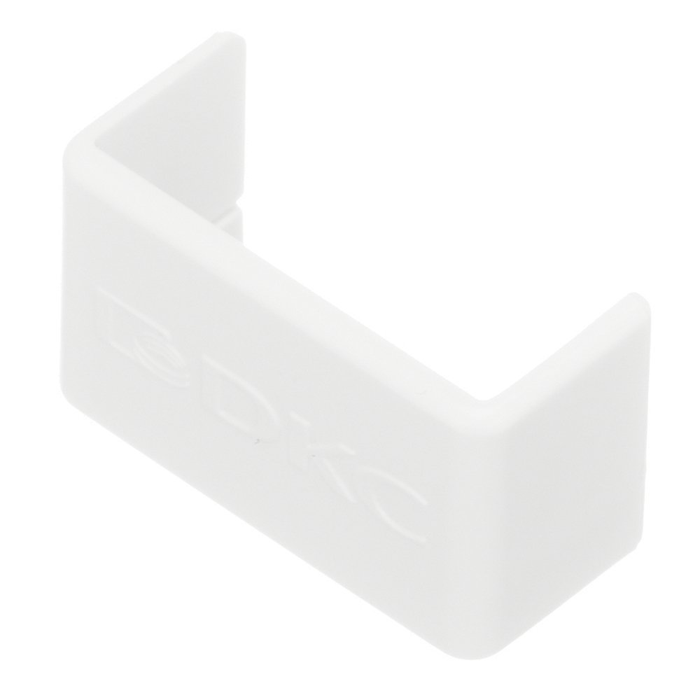 original-30321.jpg Соединение на стык кабель-канала DKC 22х10 мм белое (00594) — изображение 1