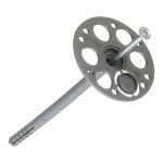 Дюбель для теплоизоляции Tech-Krep 8х120 мм металлический гвоздь с термоголовкой (250 шт.)