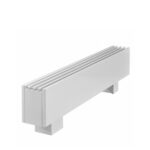 Конвектор напольный КЗТО Элегант Мини с 2 теплообменниками 2000х130х130 мм нижнее подключение