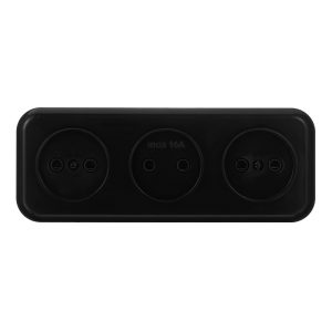 Розетка Svet накладная черная (0215-00691)