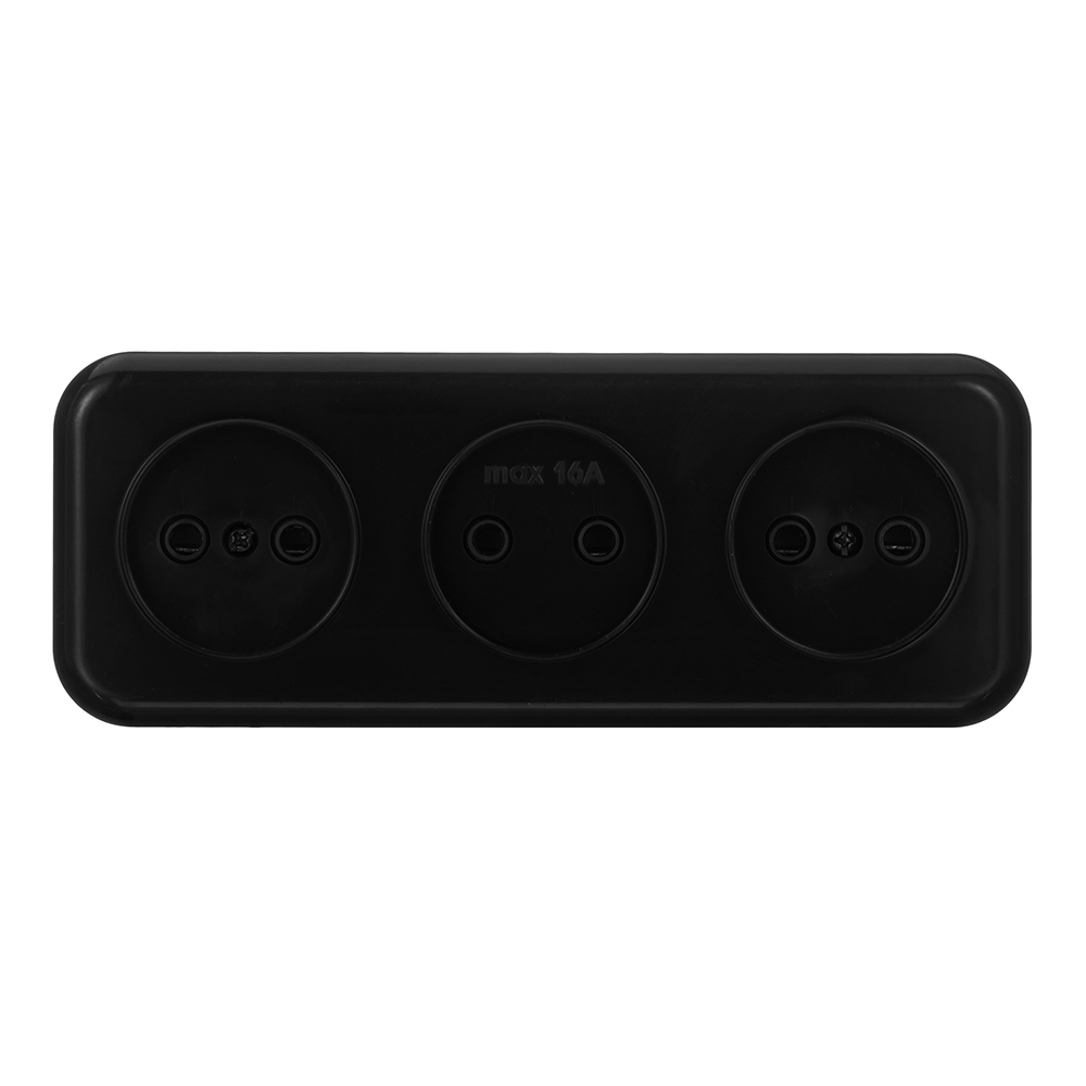 original-30432.jpg Розетка Svet накладная черная (0215-00691) — изображение 1