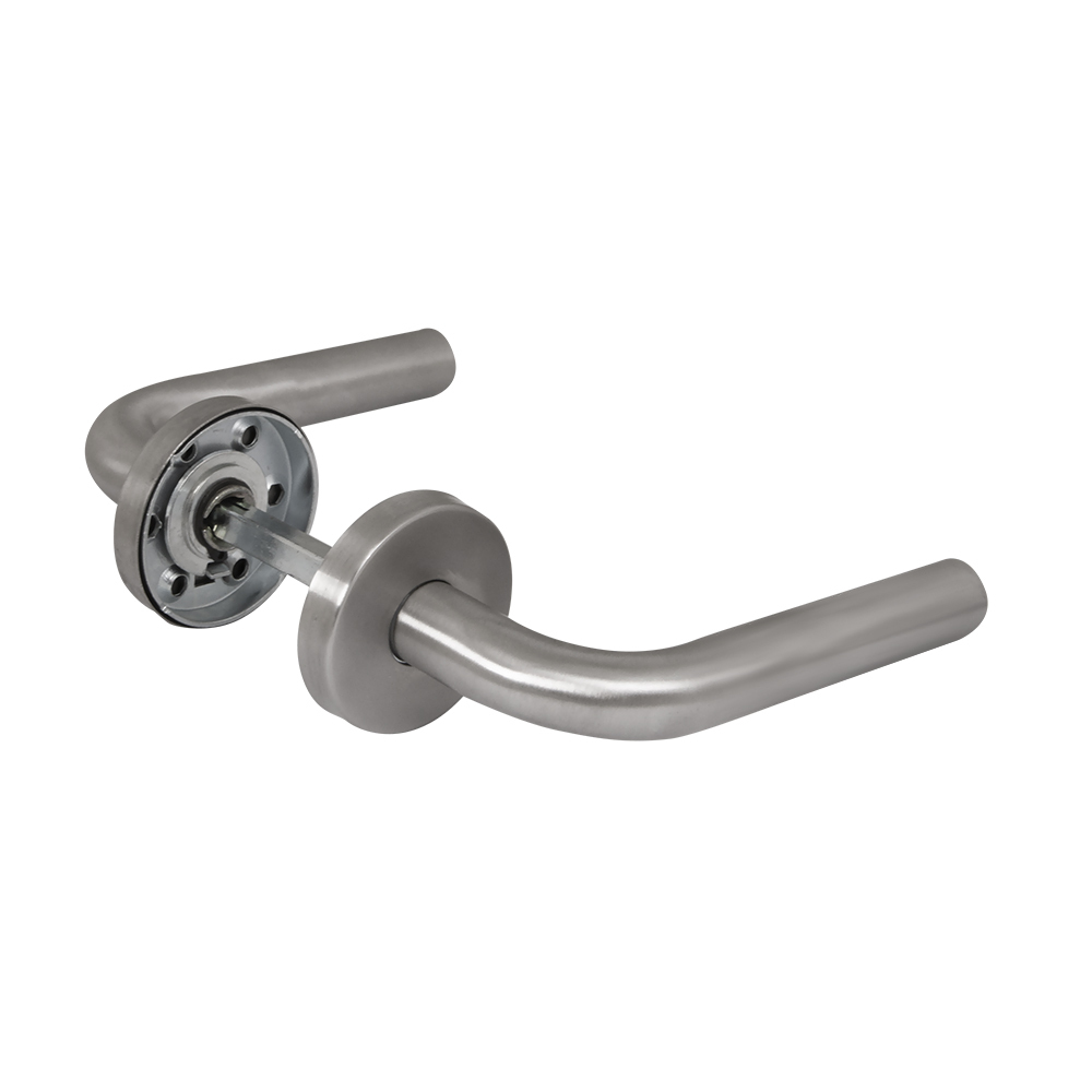 original-3046.jpg Ручка дверная Fuaro DSS-0201-19 для противопожарной двери круглая розетка нержавеющая сталь (42041) — изображение 1