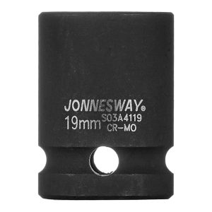 Головка торцевая ударная Jonnesway 1/2 для пневмоинструмента 19 мм (S03A4119)