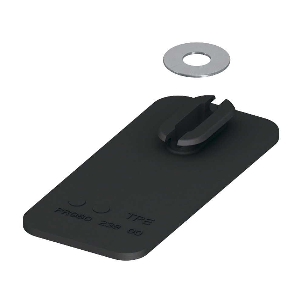 original-30480.jpg Шумоизоляция для крепежных элементов Tece скрытого монтажа с крепежом в сборе (9021019) — изображение 1