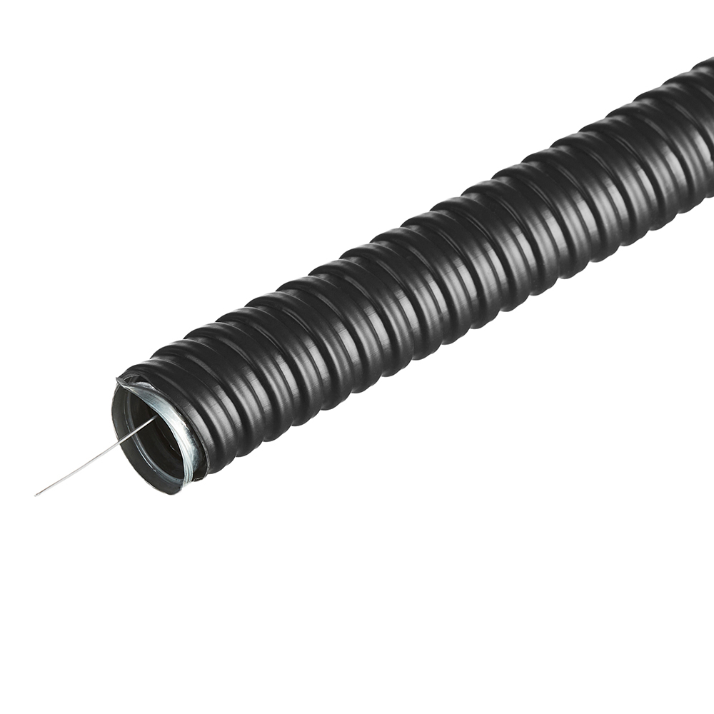 original-30497.jpg Металлорукав в ПВХ оболочке Р3-ЦПнг-ХЛ морозостойкий 20 мм IEK с зондом (50 м) (CMP24-020-K02-050-C) — изображение 1