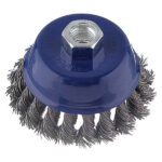 Корщетка для УШМ Практика витая жесткая чашеобразная d90 мм M14