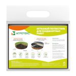 Укрывной материал Агротекс Гео 90 г/кв.м УФ стабилизатор 1,6х12 м черный