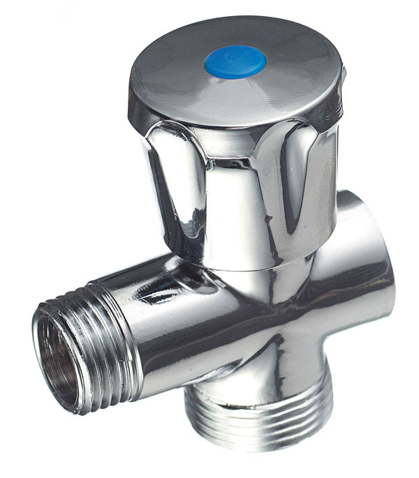 original-30529.jpg Вентиль латунный Valtec 1/2 ВР(г) х 3/4 НР(ш) х 1/2 НР(ш) для подключения бытовой техники хром (VT.255.N.04) — изображение 1