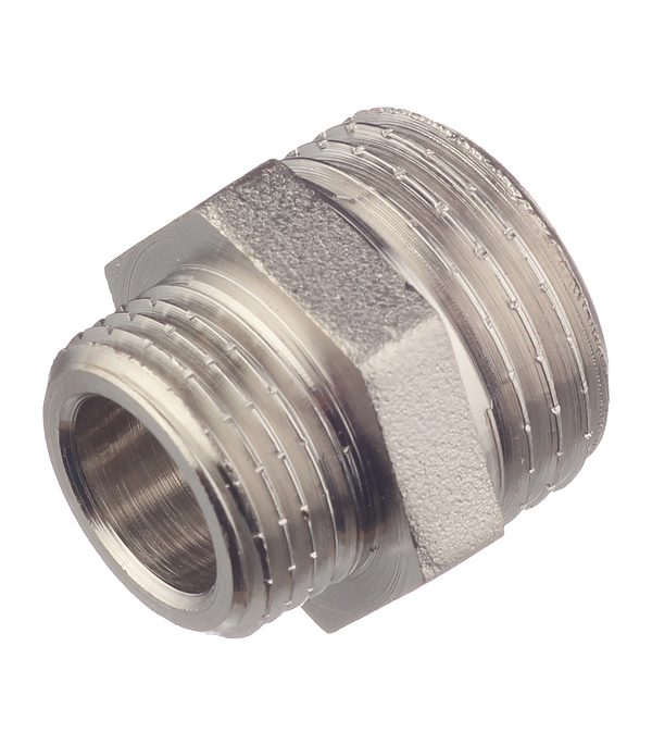 original-30573.jpg Ниппель переходной Valtec 1/2 НР(ш) х 3/8 НР(ш) латунный (VTr.580.N.0403) — изображение 1