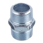 Ниппель Gebo Platinum (280-6V) 1 НР(ш) х 1 НР(ш) чугунный оцинкованный