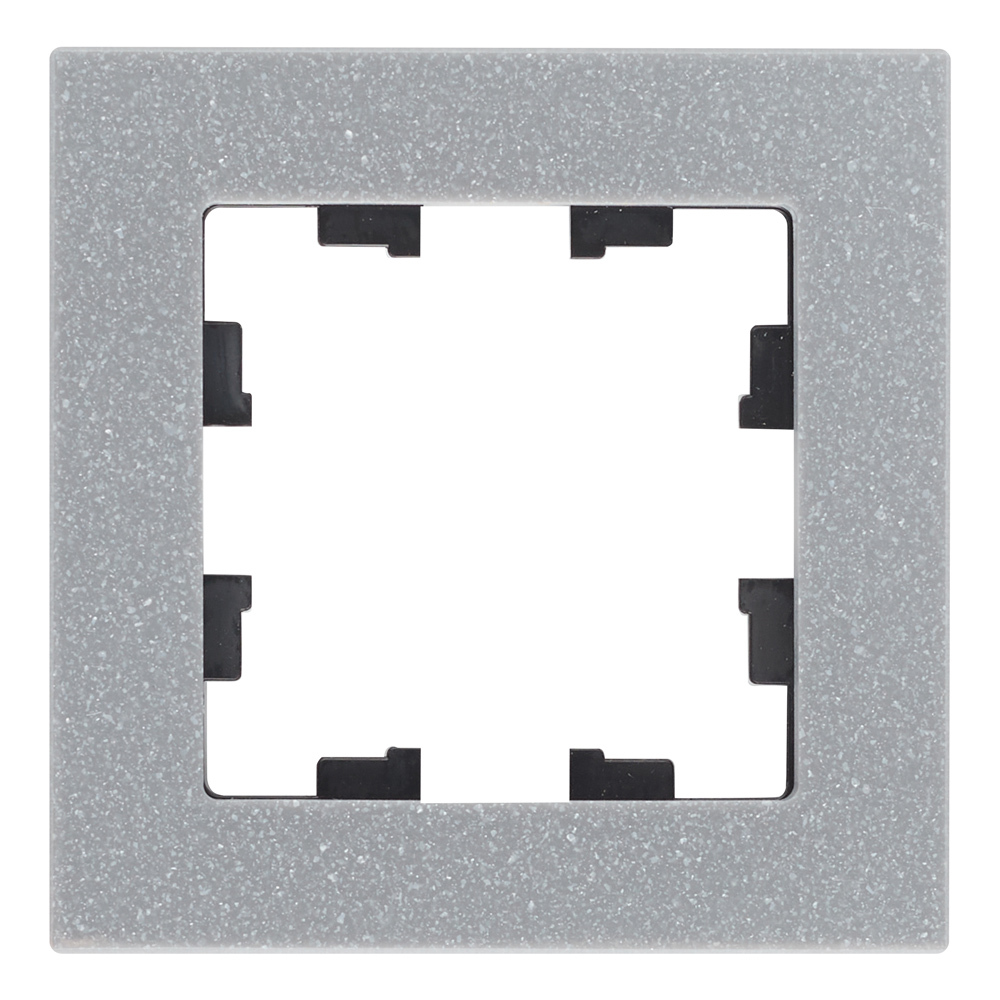 original-30635.jpg Рамка Systeme Electric AtlasDesign Nature одноместная мрамор айс грей (ATN343201) — изображение 1