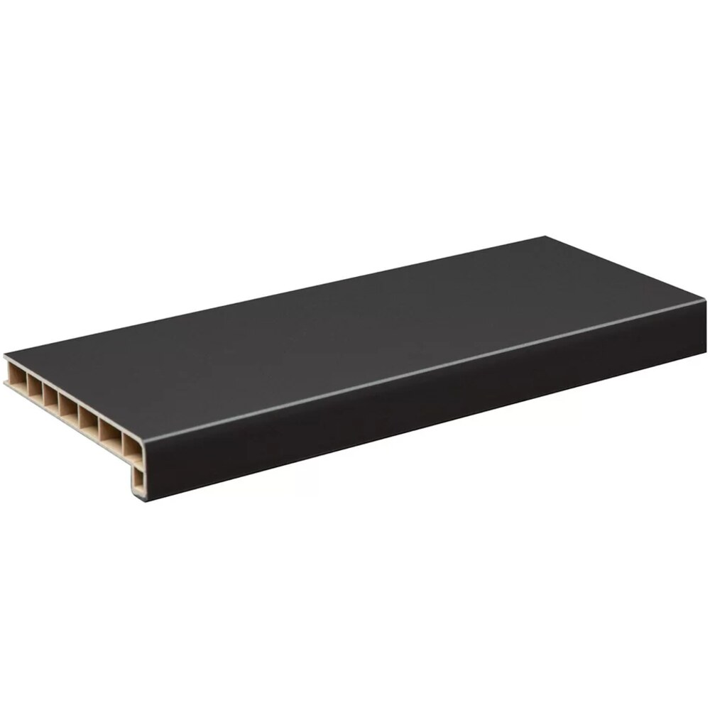 original-30640.jpg Подоконник ПВХ Moeller LD 40 400х2000х22 мм покрытие Elesgo черный матовый — изображение 1