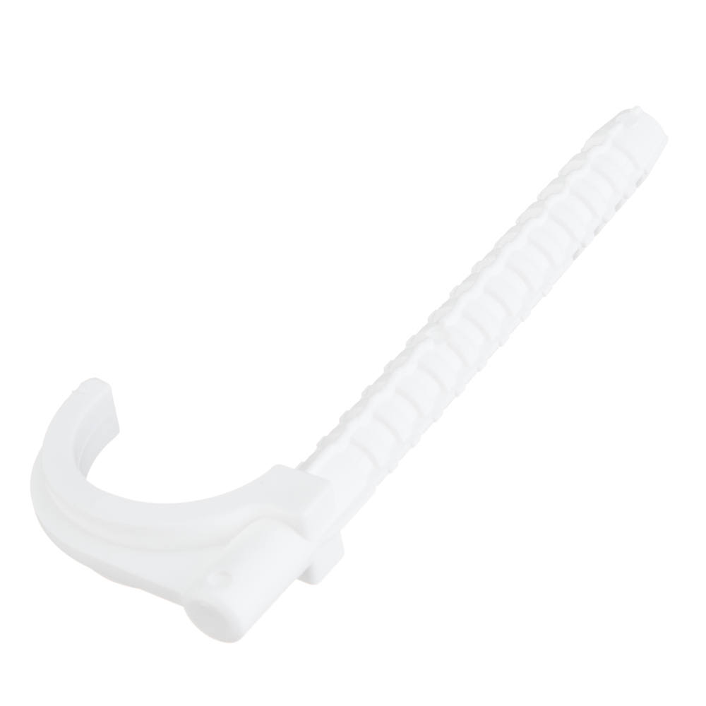 original-30647.jpg Фиксатор одинарный j-образный Henco 97 мм для металлопластиковых труб 16-32 мм белый (10 шт.) (JCLIP-1632L) — изображение 1