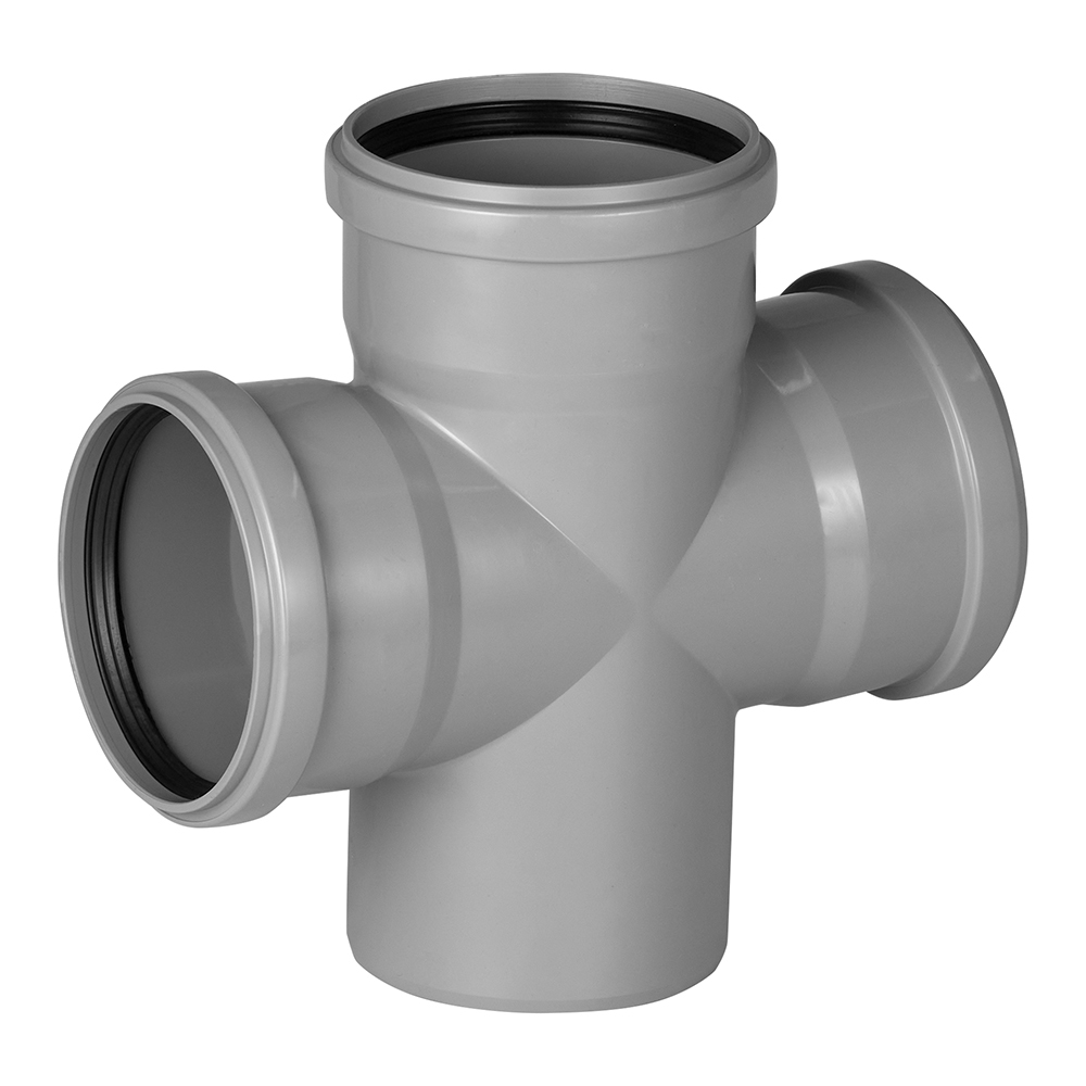 original-30739.jpg Крестовина Ostendorf HTDA d110х110х110 мм 87° пластиковая для внутренней канализации (115935) — изображение 1