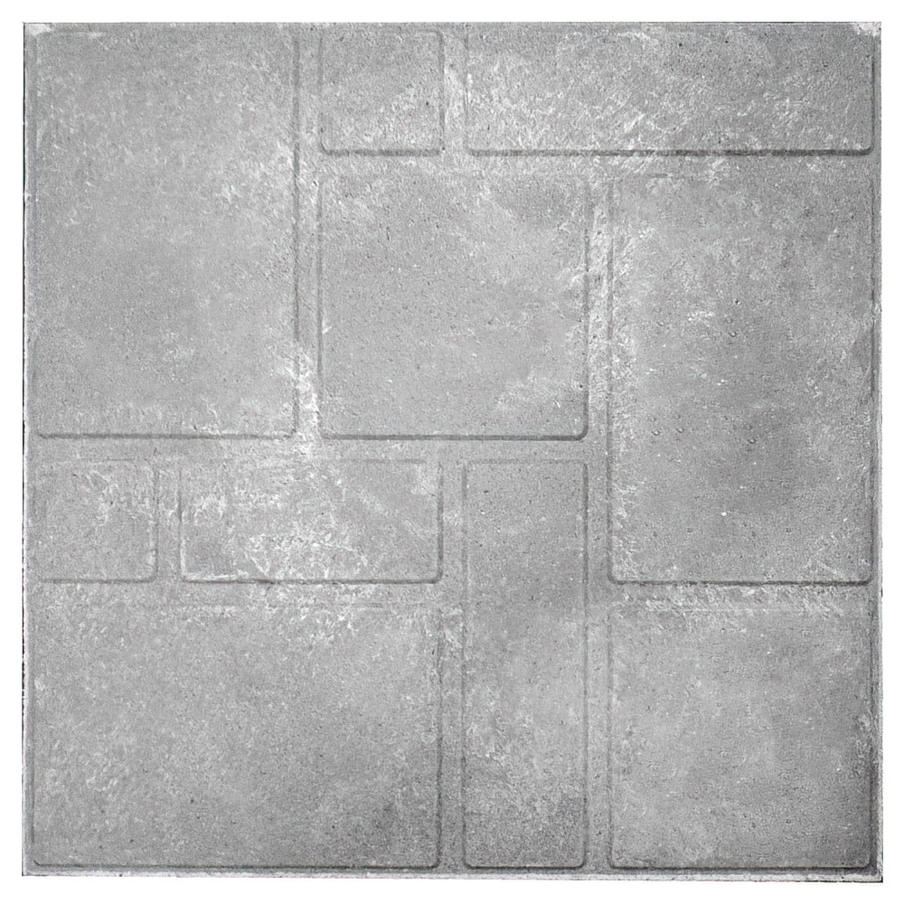 original-30787.jpg Плитка тротуарная 330х330х35 мм серая полимерпесчаная Laatta — изображение 1