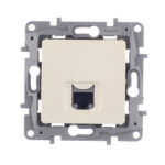 Розетка компьютерная Legrand Etika встраиваемая слоновая кость RJ45 (672341)