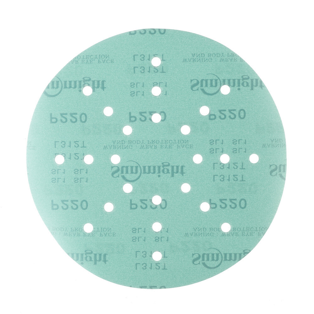 original-3094.jpg Диск шлифовальный Sunmight Film L312T d225 мм P220 на липучку пленочная основа (5 шт.) (53511R) — изображение 1