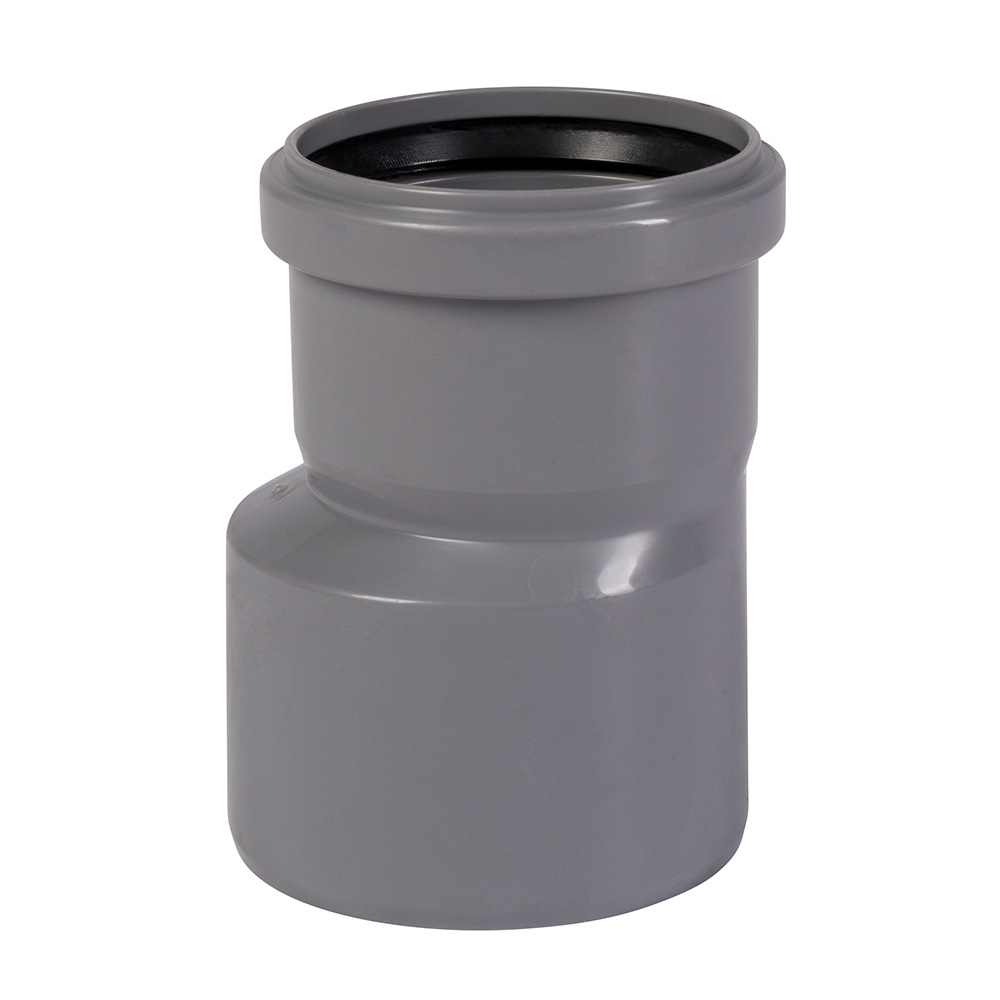 original-31065.jpg Переходник Ostendorf HTR d90х75 мм пластиковый эксцентрический для внутренней канализации (114710) — изображение 1