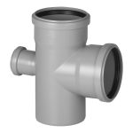 Крестовина Ostendorf HTDA d110х110х50 мм 87° пластиковая для внутренней канализации (115680)