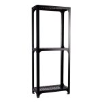 Этажерка для ванной Ulitka 750х300х150 мм металл черная (74104099/27571)