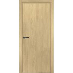 Дверь межкомнатная Ставерн 800х2000 мм ПВХ дуб мадейра янтарь глухая с замком