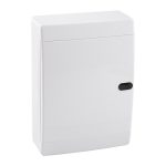 Щит распределительный навесной КЭАЗ OptiBox ЩРН пластиковый IP41 290х236х102,9 мм 18 модулей непрозрачная дверь