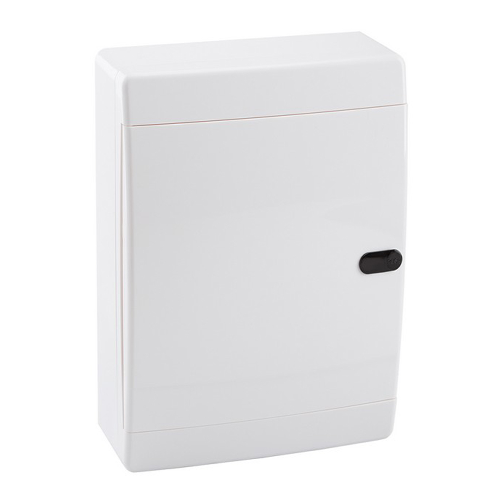 original-31250.jpg Щит распределительный навесной КЭАЗ OptiBox ЩРН пластиковый IP41 290х236х102,9 мм 18 модулей непрозрачная дверь — изображение 1