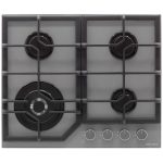 Варочная панель газовая Krona Mysterium GH 60 GR 4 конфорки серая