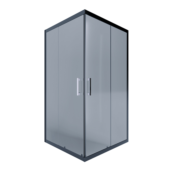 original-31322.jpg Душевой уголок Alex Baitler черный 90х90х200 см квадрат стекло тонированное 6 мм (AB144-B90) — изображение 1
