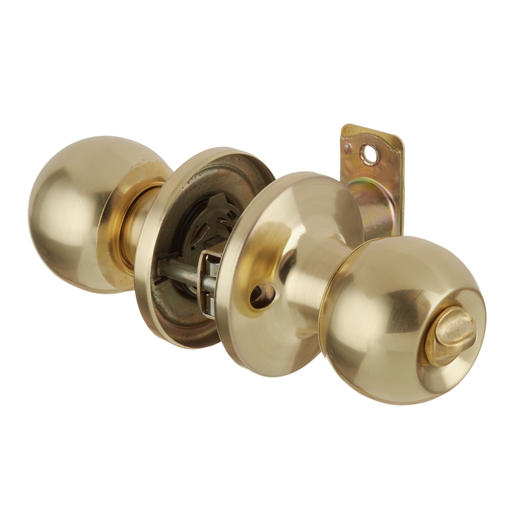 original-31387.jpg Ручка-защелка Corsa Deco кноб с фиксатором круглая розетка золото (669874) — изображение 1