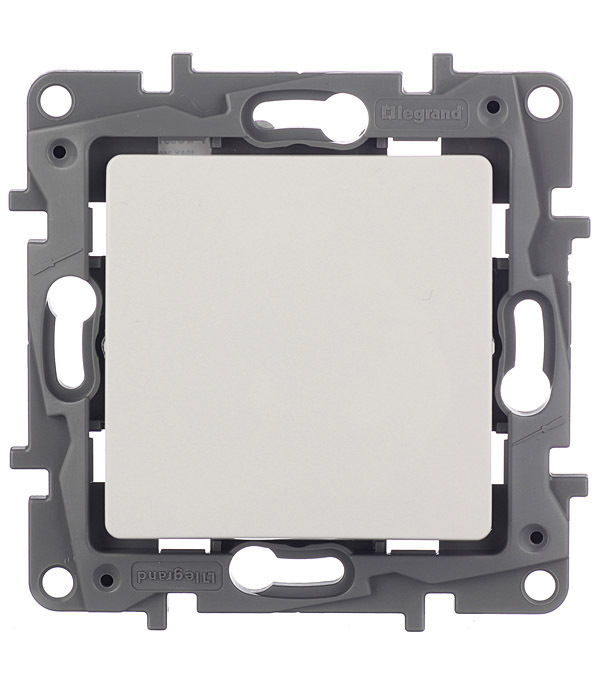 original-31455.jpg Выключатель Legrand Etika одноклавишный встраиваемый белый (672201) — изображение 1