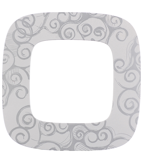 original-31476.jpg Рамка Legrand Valena Allure oдноместная нарцисс хром (754341) — изображение 1