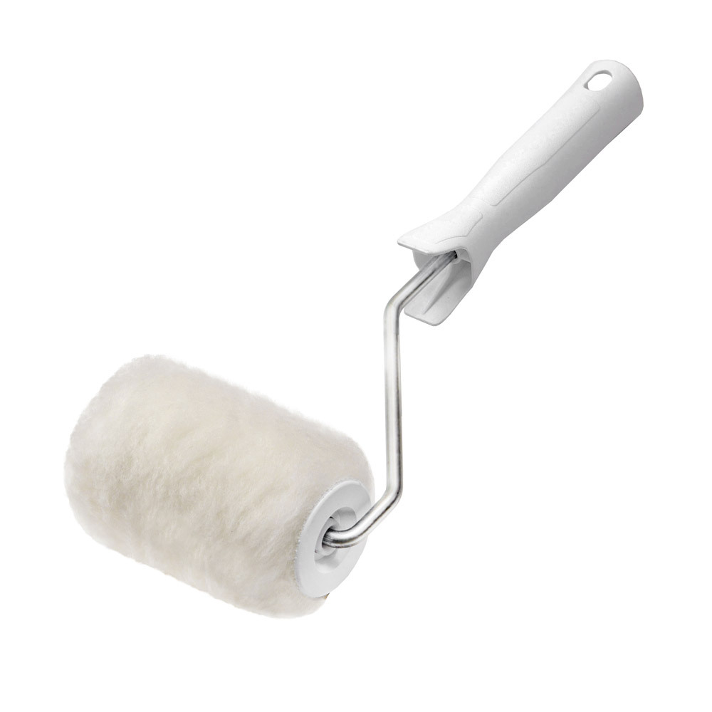 original-31512.jpg Валик искусственный мех 100 мм d42 мм ворс 12 мм для водной основы с ручкой — изображение 1