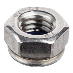 Гайка самоконтрящаяся нержавеющая сталь М8 DIN 985 (6 шт.)