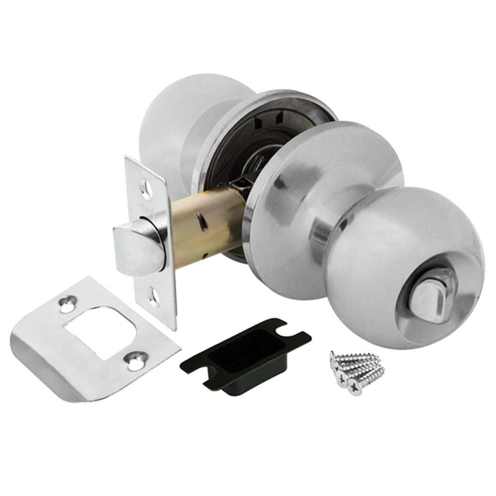 original-31587.jpg Ручка-защелка Punto кноб 6072 CP-B с фиксатором хром — изображение 1