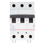 Автоматический выключатель модульный Legrand RX3 3P 25А тип C 4,5 кА 400 В (419710)