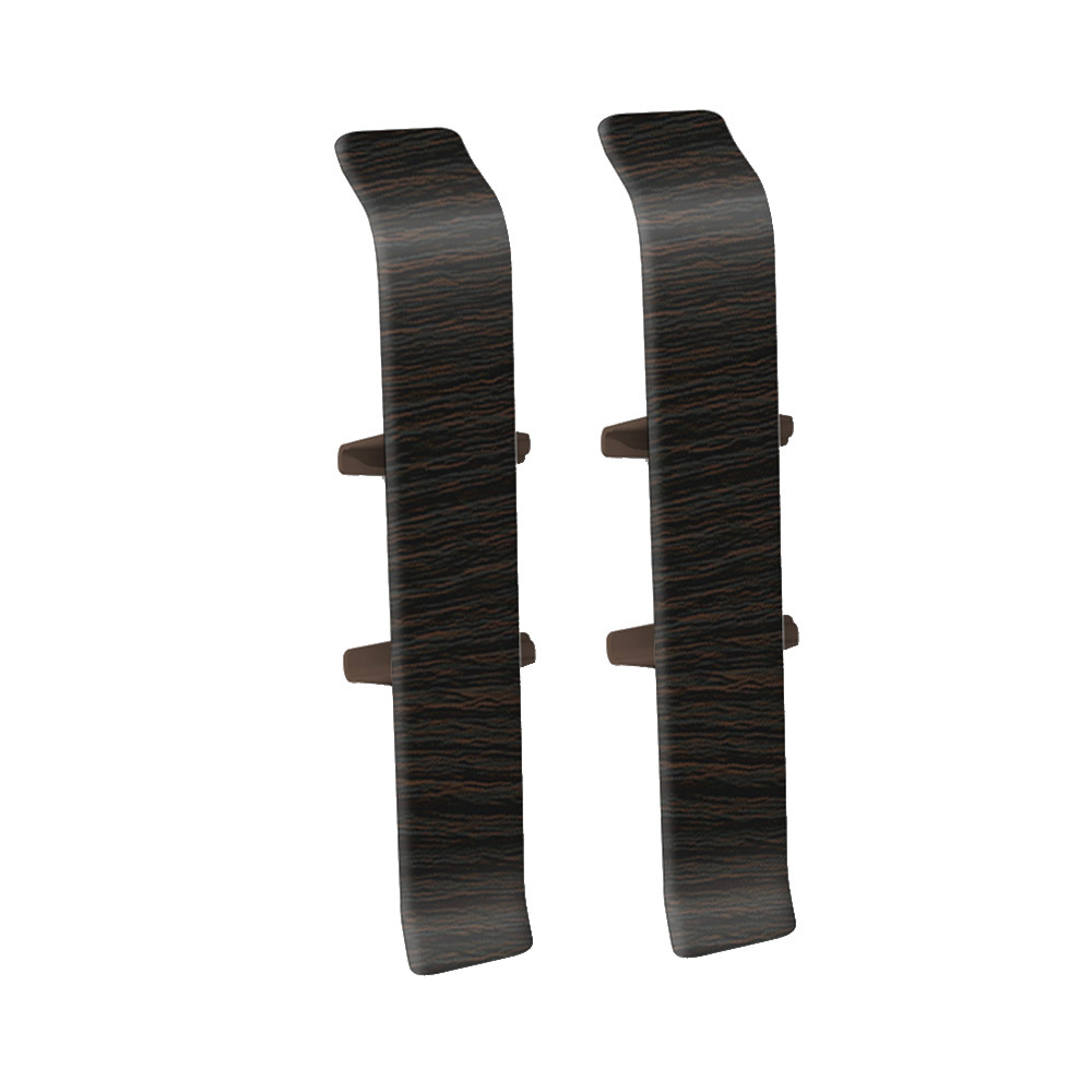 original-31616.jpg Соединитель Деконика 70 мм венге темный Г-профиль (2 шт.) — изображение 1