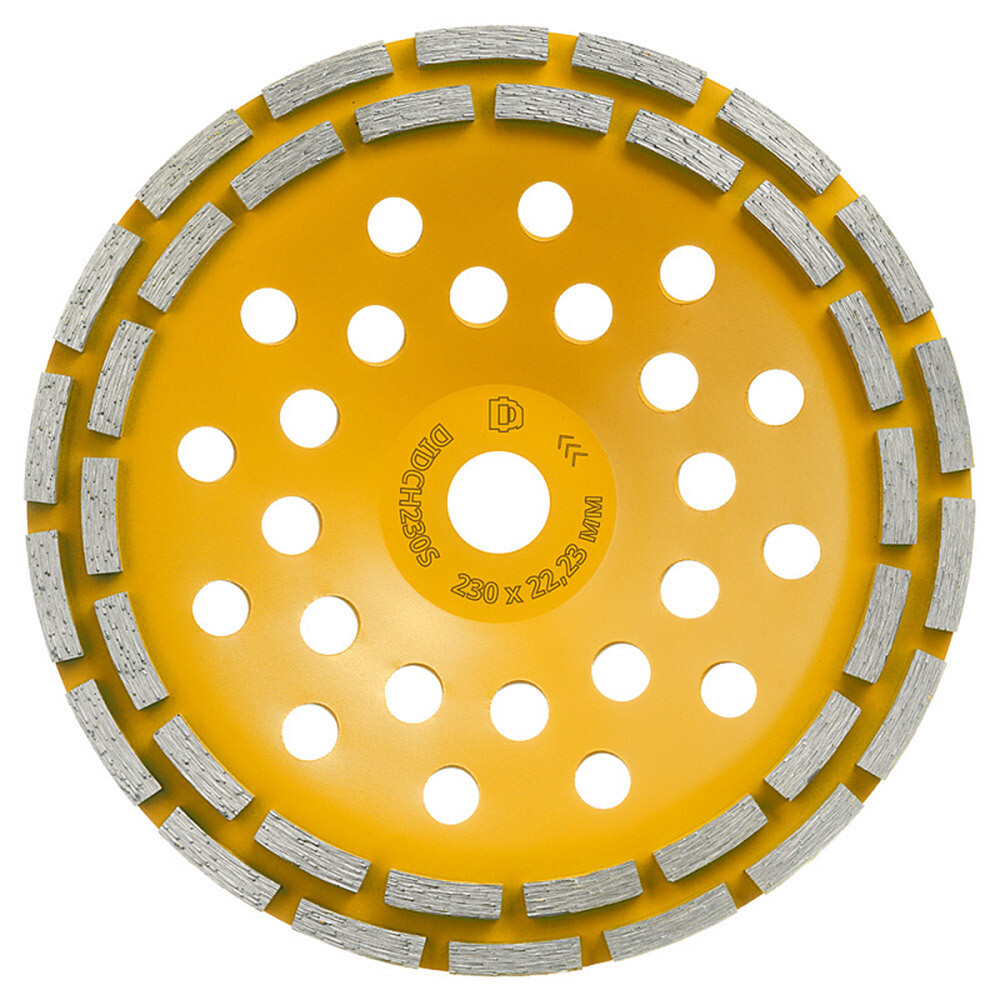 original-31660.jpg Чашка алмазная по бетону Diamond Industrial 230х22,23 мм двухрядная — изображение 1